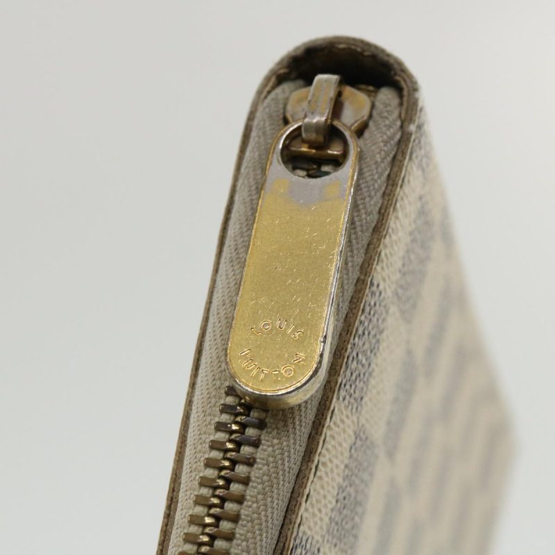 LOUIS VUITTON Damier Azur Zippy Organizer Long Wallet N60012 LV 36491 - Logoexplore - Image 7