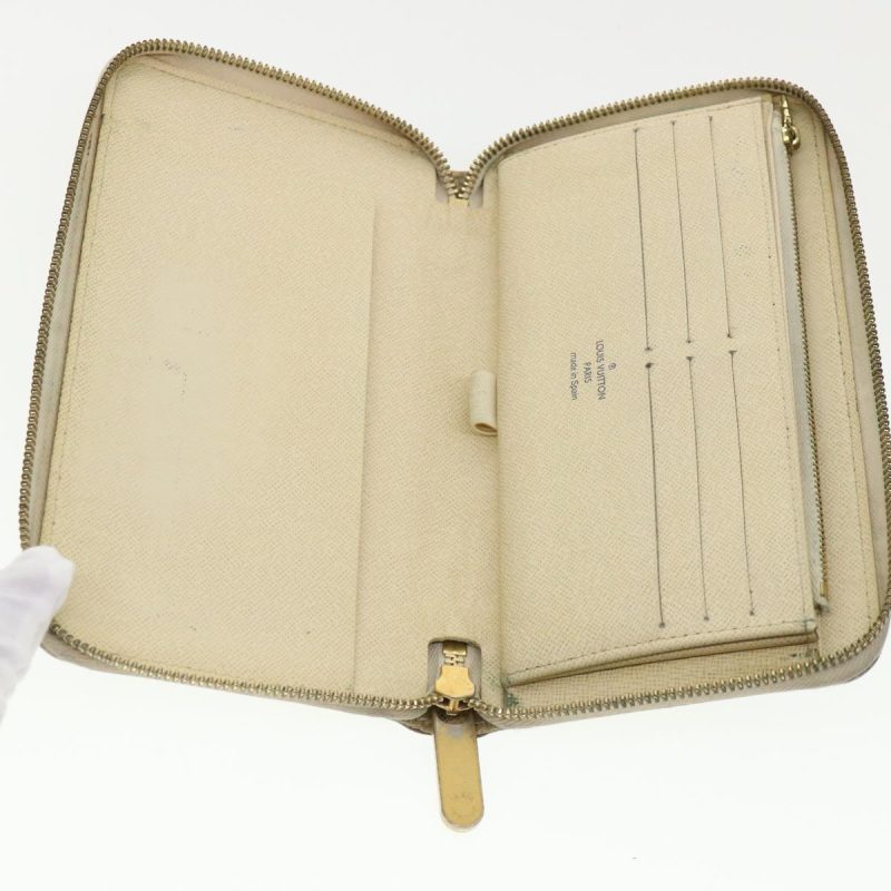 LOUIS VUITTON Damier Azur Zippy Organizer Long Wallet N60012 LV 36491 - Logoexplore - Image 8