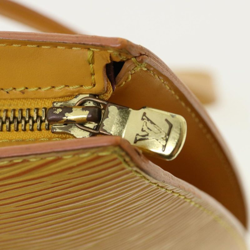 LOUIS VUITTON Epi Saint Jacques Shopping Shoulder Bag M52269 Yellow 36749 - Logoexplore - Image 10
