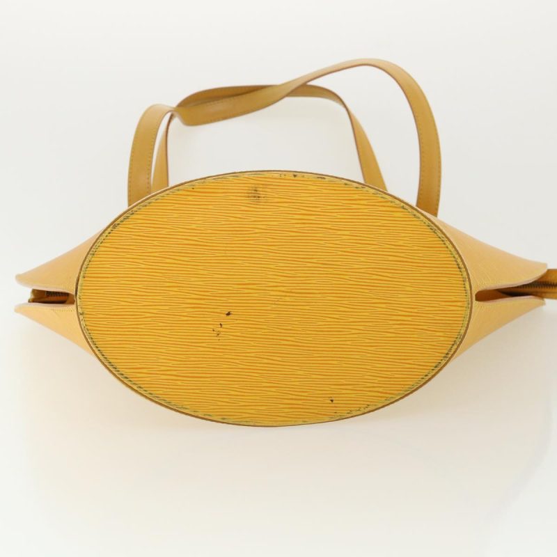 LOUIS VUITTON Epi Saint Jacques Shopping Shoulder Bag M52269 Yellow 36749 - Logoexplore - Image 5