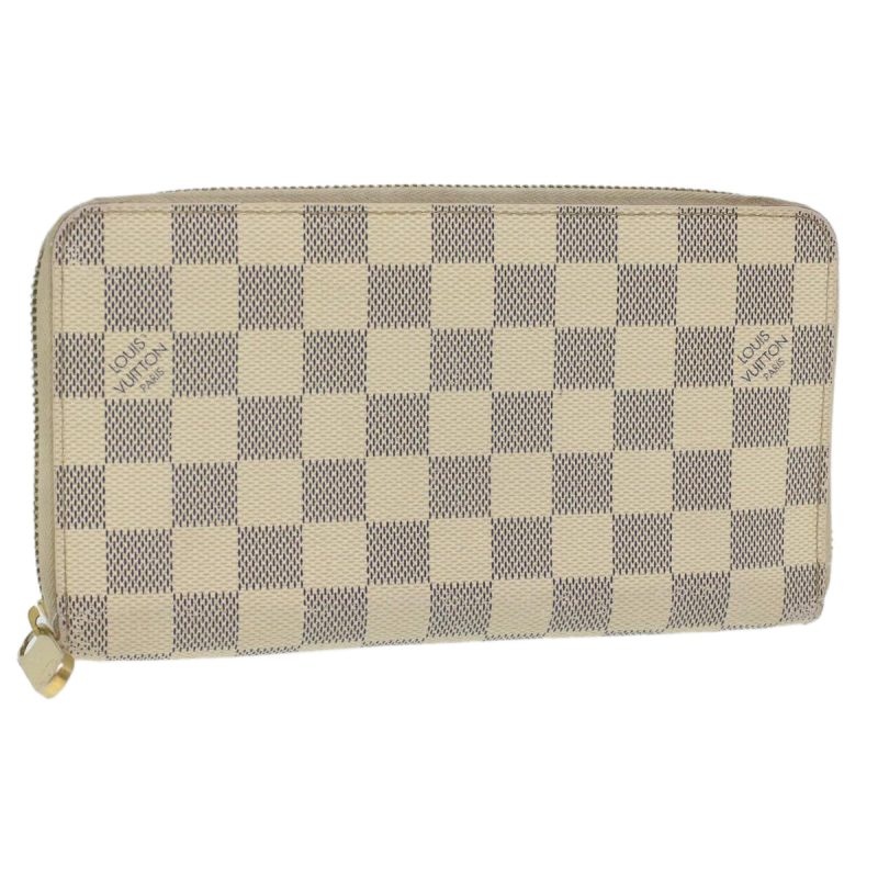LOUIS VUITTON Damier Azur Zippy Organizer Long Wallet N60012 LV 36803 - Logoexplore