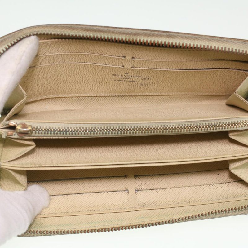 LOUIS VUITTON Damier Azur Zippy Wallet Long Wallet N60019 LV 36843 - Logoexplore - Image 8
