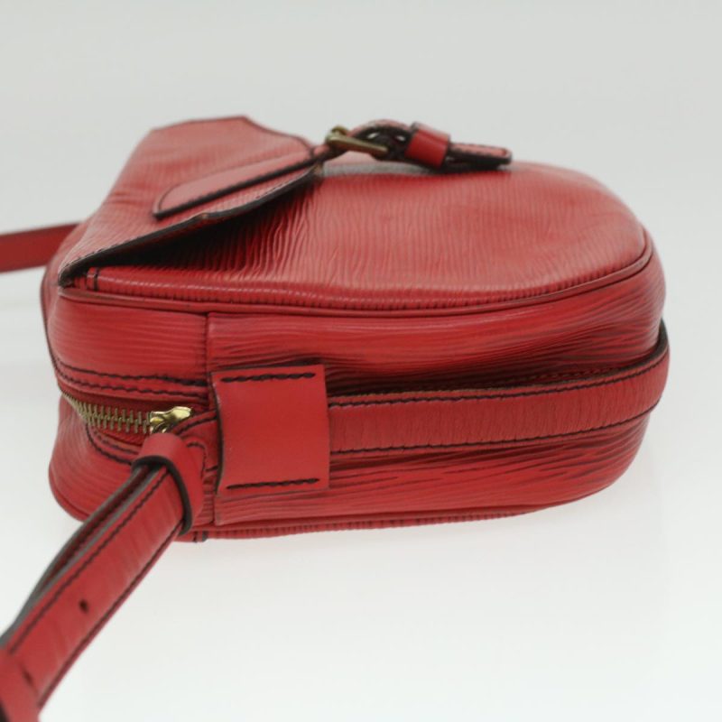 LOUIS VUITTON Epi June Feuille Shoulder Bag Red M52157 LV 36897 - Logoexplore - Image 3