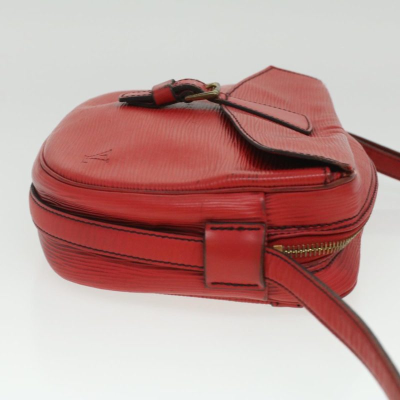 LOUIS VUITTON Epi June Feuille Shoulder Bag Red M52157 LV 36897 - Logoexplore - Image 4