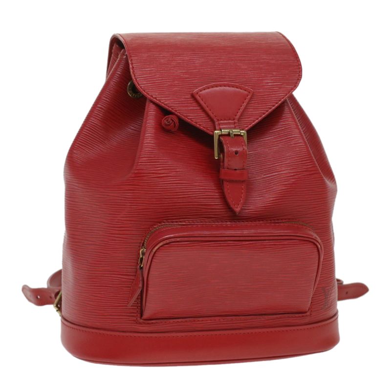 LOUIS VUITTON Epi Montsouris MM Backpack Monaco 700th Red LV  36931 - Logoexplore