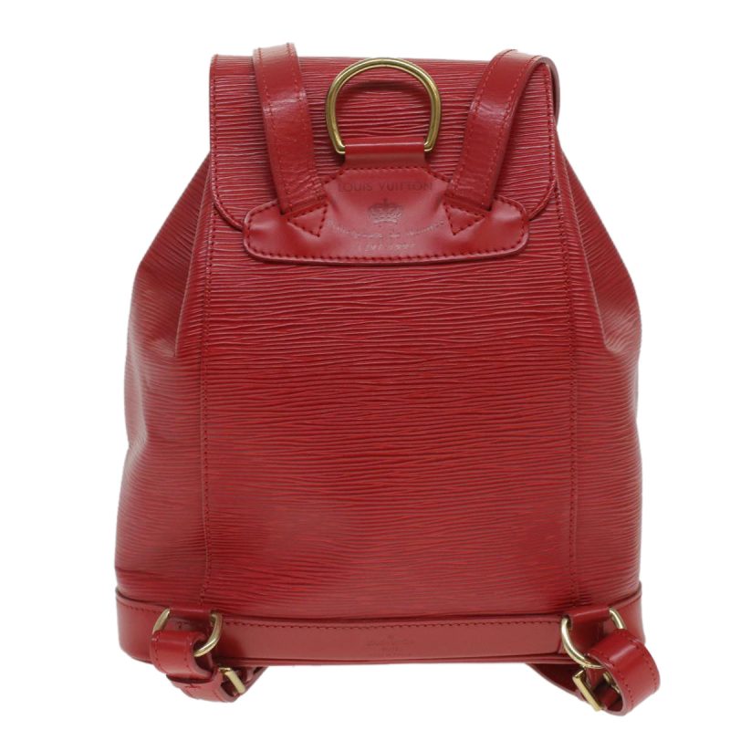 LOUIS VUITTON Epi Montsouris MM Backpack Monaco 700th Red LV  36931 - Logoexplore - Image 2