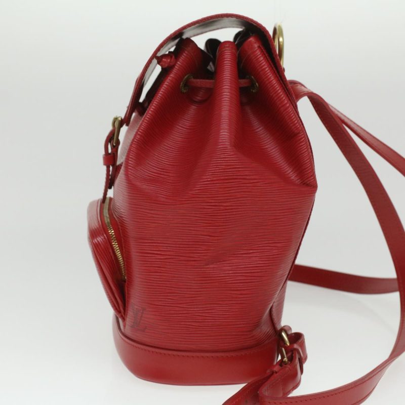 LOUIS VUITTON Epi Montsouris MM Backpack Monaco 700th Red LV  36931 - Logoexplore - Image 3