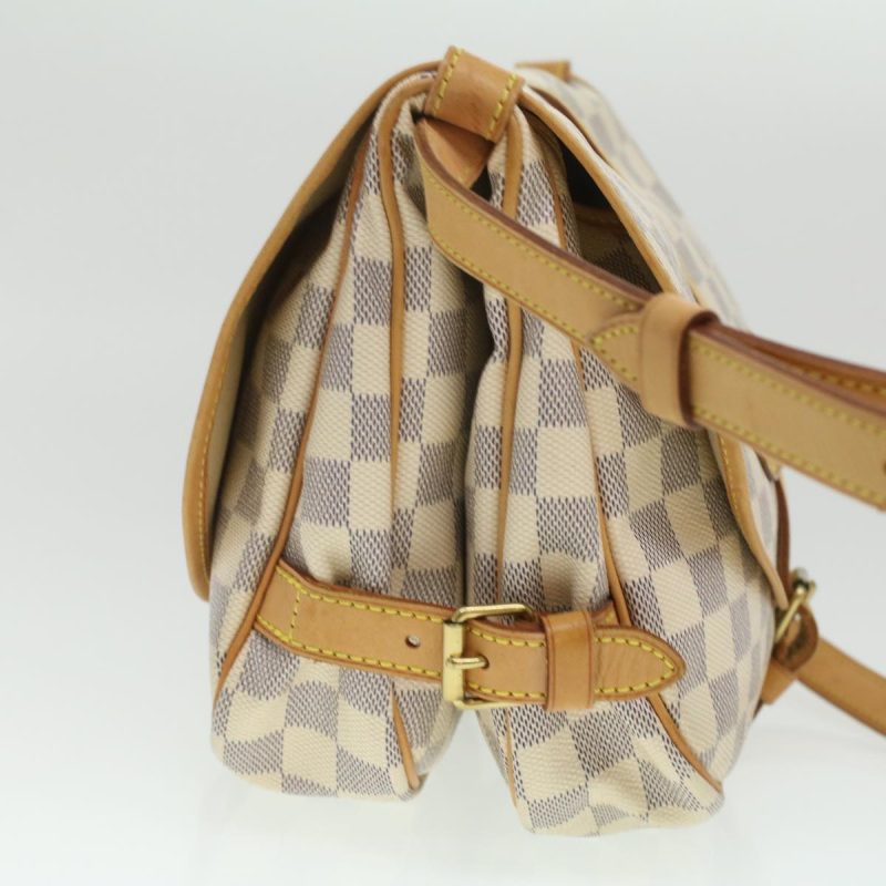 LOUIS VUITTON Damier Azur Saumur 30 Shoulder Bag N48202  37002 - Logoexplore - Image 4