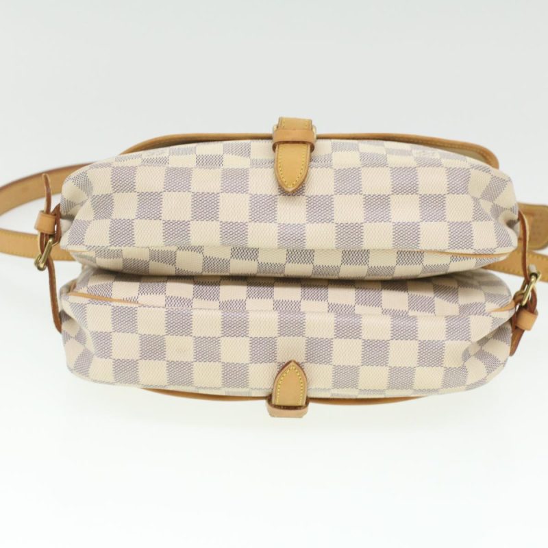 LOUIS VUITTON Damier Azur Saumur 30 Shoulder Bag N48202  37002 - Logoexplore - Image 5
