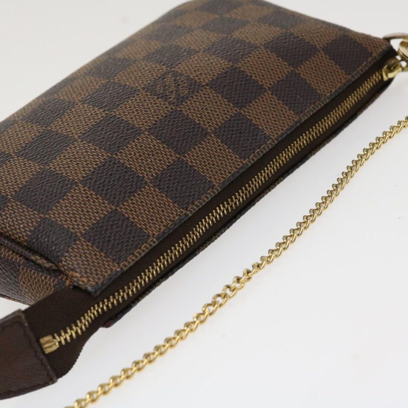 LOUIS VUITTON Damier Ebene Mini Pochette Accessoires Pouch N58009  37042 - Logoexplore - Image 6