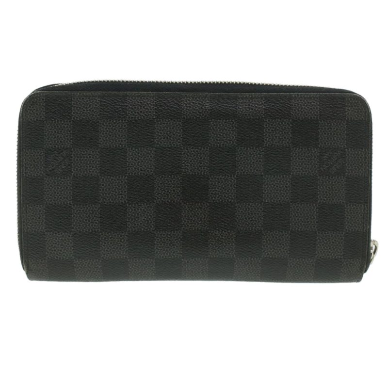 LOUIS VUITTON Damier Graphite Illustre Zippy Organizer Wallet - Logoexplore - Image 2