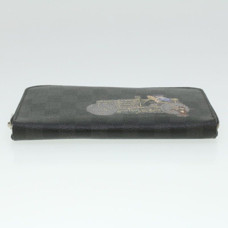 LOUIS VUITTON Damier Graphite Illustre Zippy Organizer Wallet - Logoexplore - Image 6