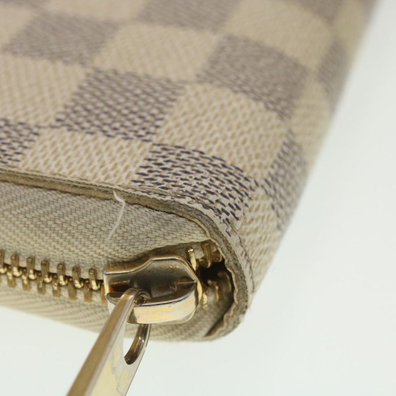 LOUIS VUITTON Damier Azur Zippy Organizer Long Wallet - Logoexplore - Image 7