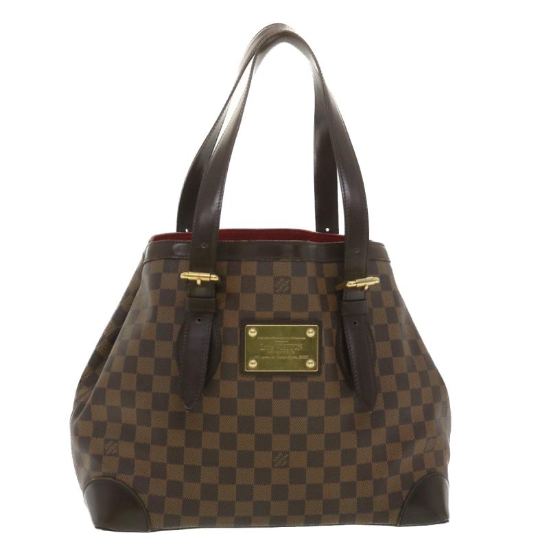 LOUIS VUITTON Damier Ebene Hampstead MM Tote Bag N51204  37825 - Logoexplore