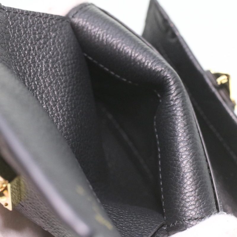 LOUIS VUITTON Empreinte Porte Feuille Metis Compact Wallet Noir M80880 LV 37826A - Logoexplore - Image 8