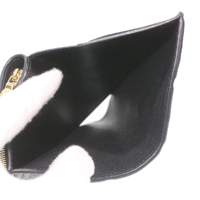 LOUIS VUITTON Empreinte Porte Feuille Metis Compact Wallet Noir M80880 LV 37826A - Logoexplore - Image 9