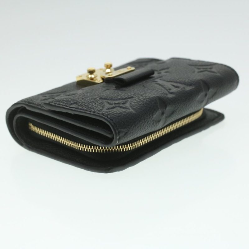 LOUIS VUITTON Empreinte Porte Feuille Metis Compact Wallet Noir M80880 LV 37826A - Logoexplore - Image 5