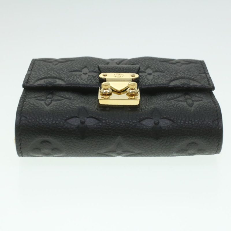 LOUIS VUITTON Empreinte Porte Feuille Metis Compact Wallet Noir M80880 LV 37826A - Logoexplore - Image 6