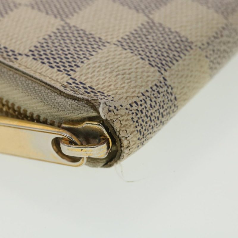 LOUIS VUITTON Damier Azur Zippy Wallet Long Wallet N60019 LV 37850 - Logoexplore - Image 7