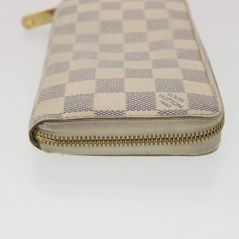 LOUIS VUITTON Damier Azur Zippy Wallet Long Wallet N60019 LV 37850 - Logoexplore - Image 3