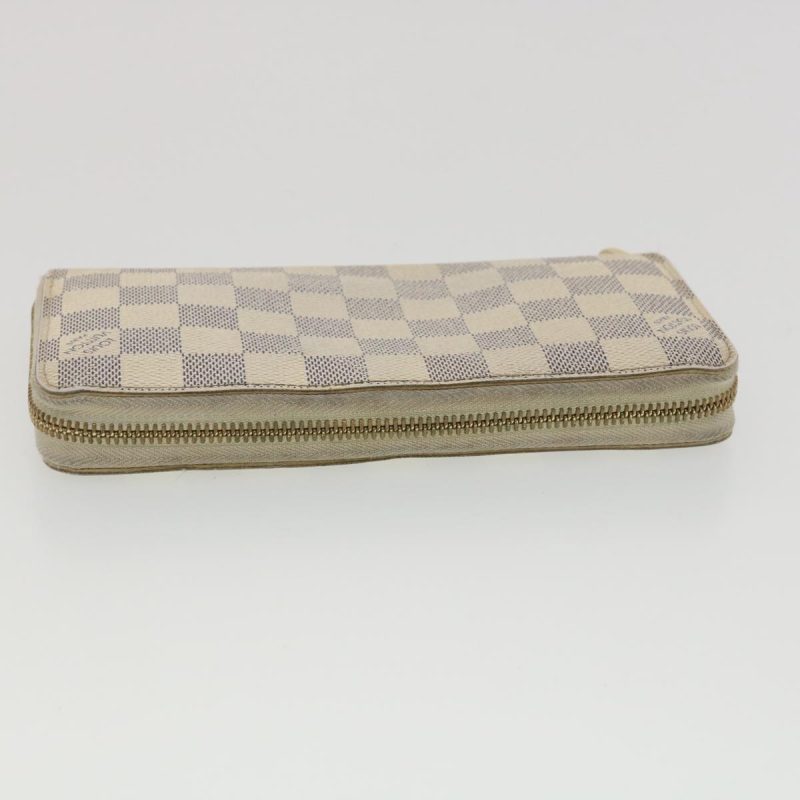LOUIS VUITTON Damier Azur Zippy Wallet Long Wallet N60019 LV 37850 - Logoexplore - Image 5