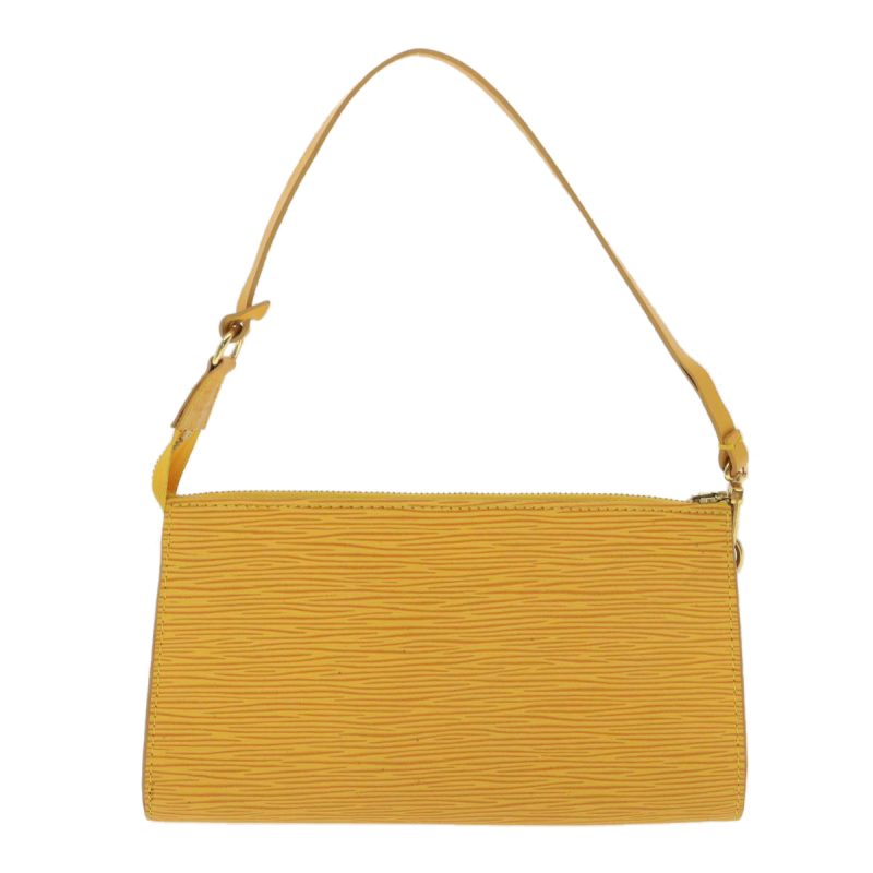 LOUIS VUITTON Epi Pochette Accessoires Pouch Yellow M52989 LV 37917 - Logoexplore - Image 2