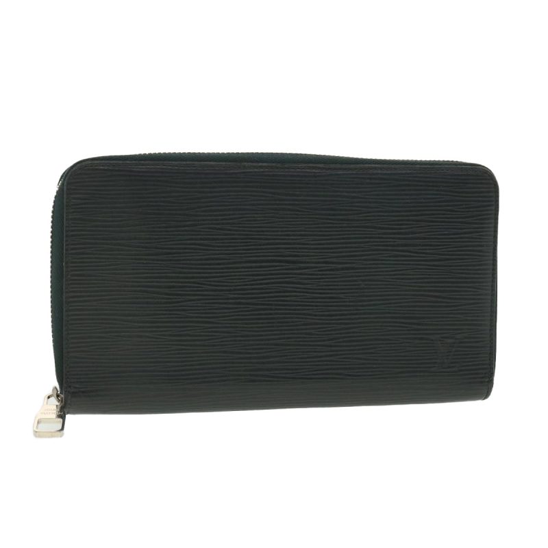 LOUIS VUITTON Epi Zippy Organizer Long Wallet Black M63852  38007 - Logoexplore