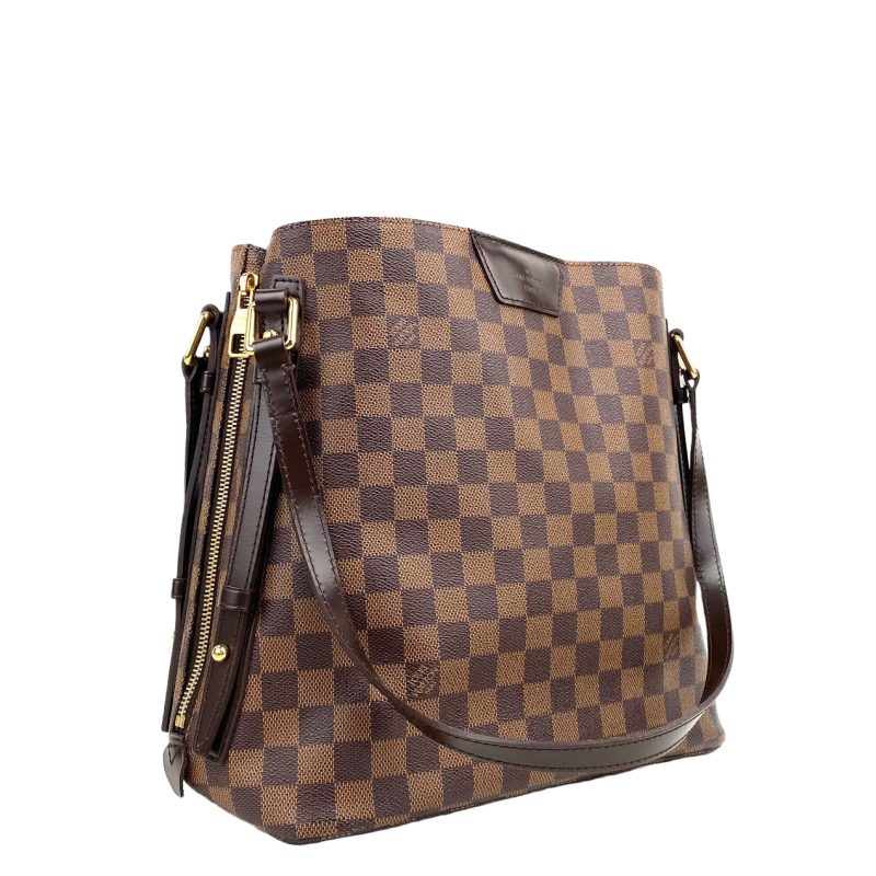 LOUIS VUITTON Cabas Rivington Damier Ebene Canvas Tote - Logoexplore - Image 2