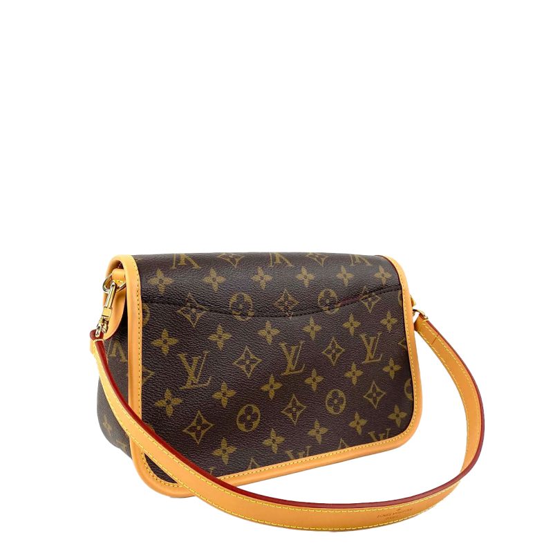 LOUIS VUITTON Diane Monogram Fuchsia w/Leather & Canvas Strap - Logoexplore - Image 3