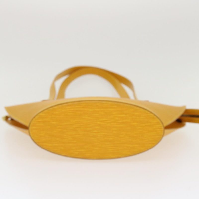 LOUIS VUITTON Epi Saint Jacques Shopping Shoulder Bag Yellow M52269 38076 - Logoexplore - Image 5