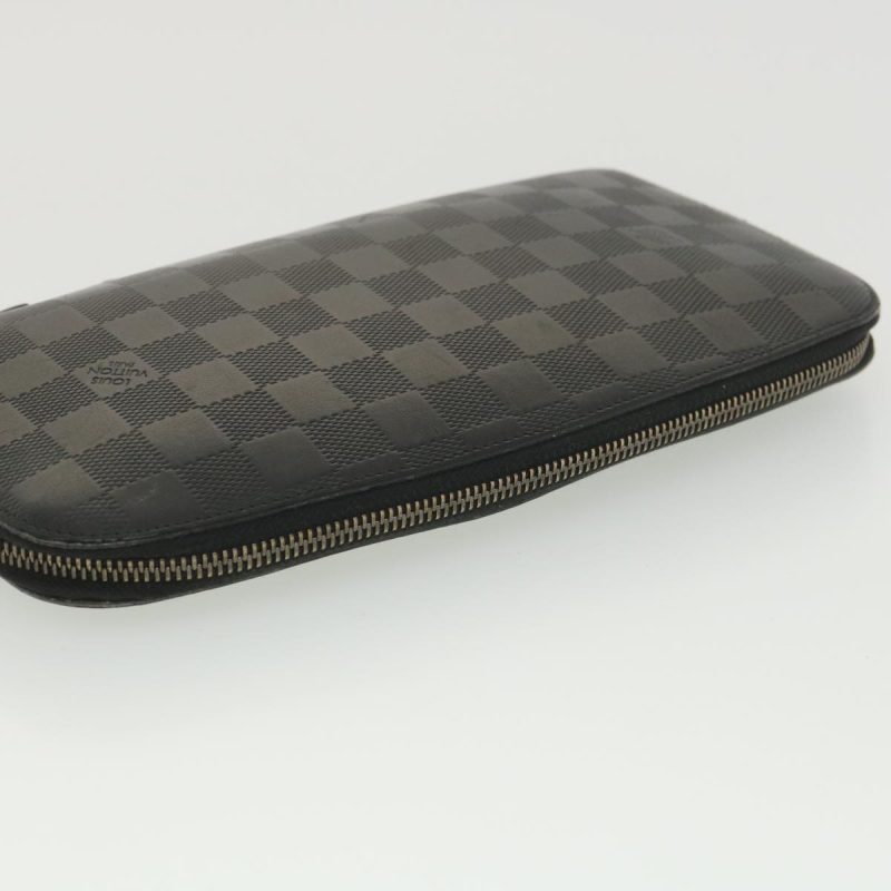 LOUIS VUITTON Damier Infini Atoll Travel Case Black N41380 LV 38142 - Logoexplore - Image 5