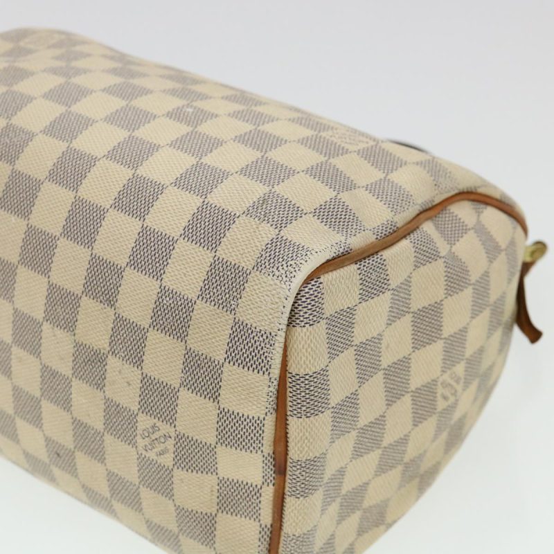 LOUIS VUITTON Damier Azur Speedy 30 Hand Bag N41533 LV 38153 - Logoexplore - Image 8