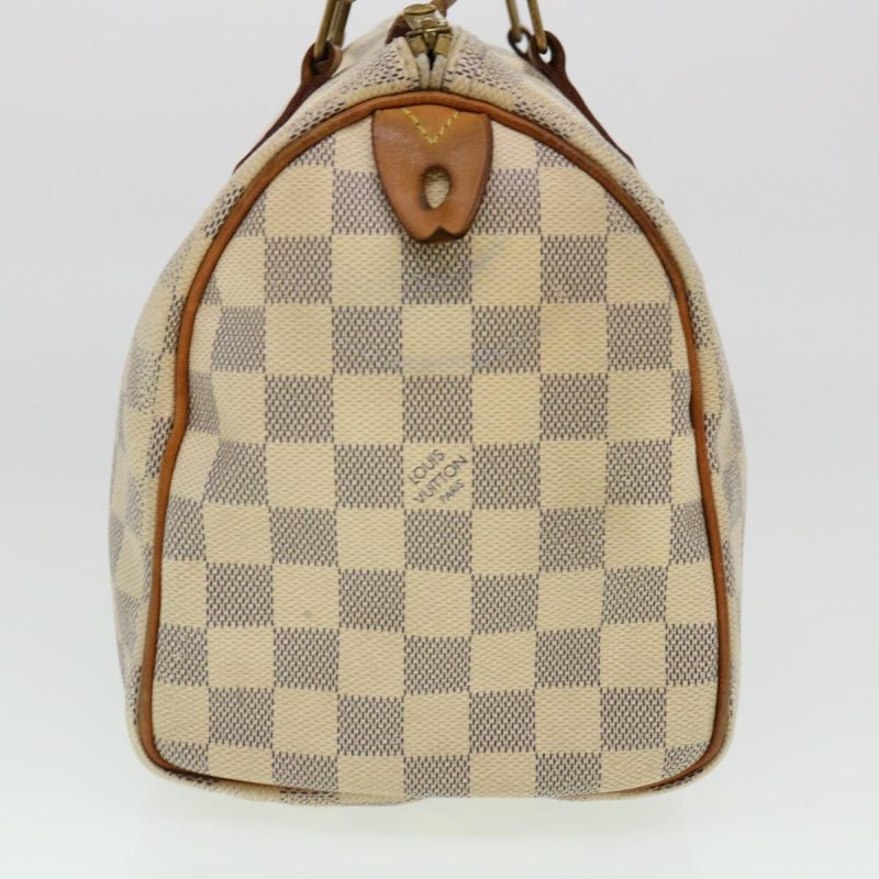 LOUIS VUITTON Damier Azur Speedy 30 Hand Bag N41533 LV 38153 - Logoexplore - Image 3