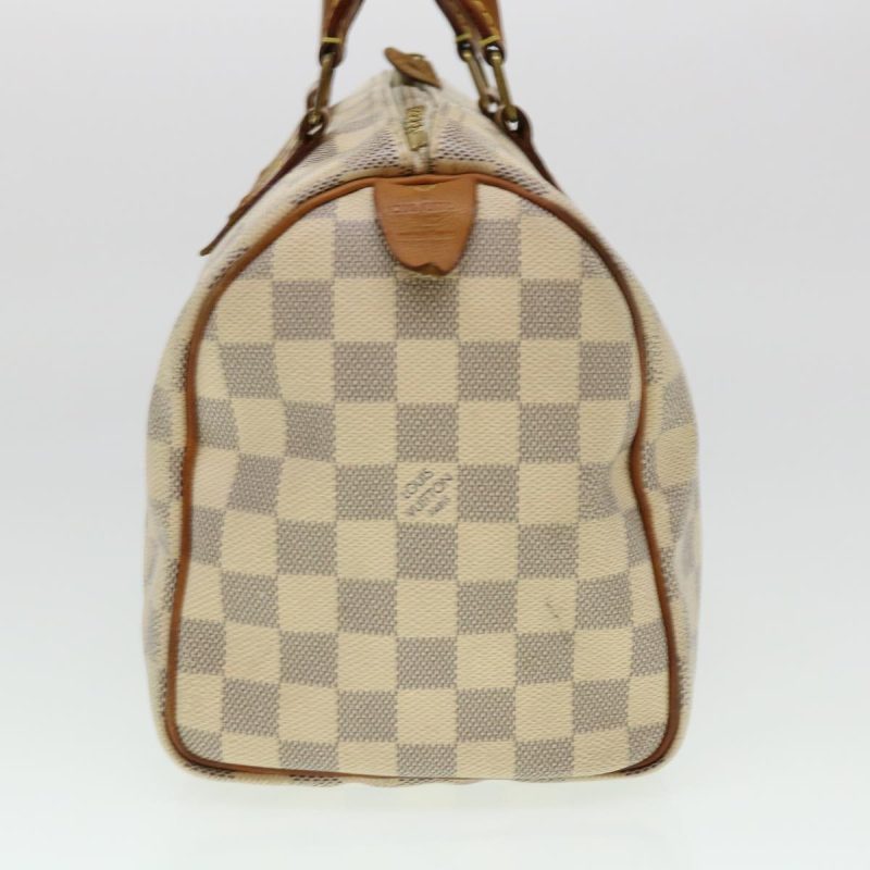 LOUIS VUITTON Damier Azur Speedy 30 Hand Bag N41533 LV 38153 - Logoexplore - Image 4