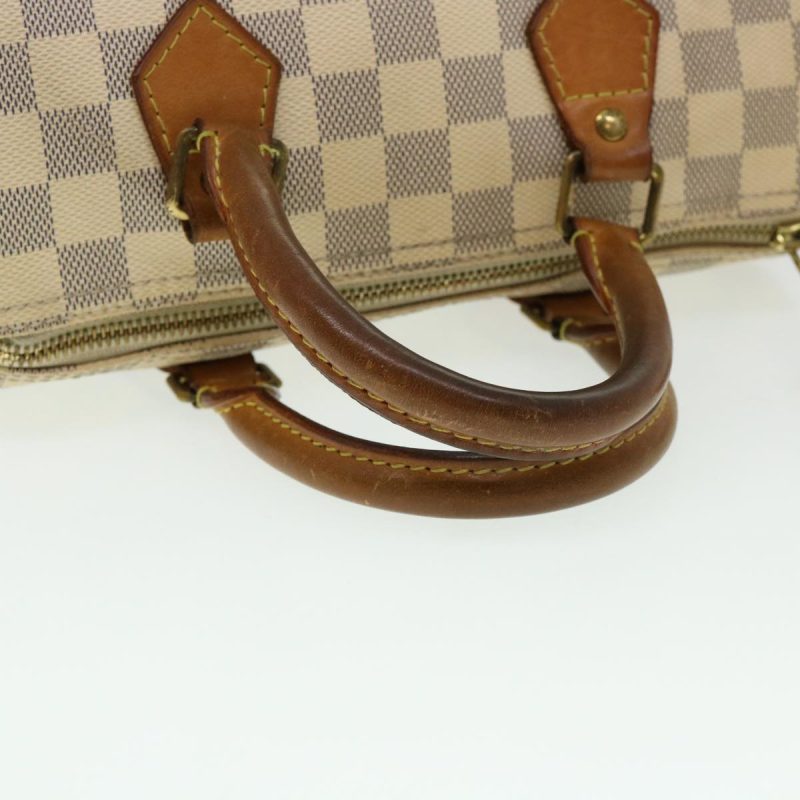 LOUIS VUITTON Damier Azur Speedy 30 Hand Bag N41533 LV 38153 - Logoexplore - Image 7
