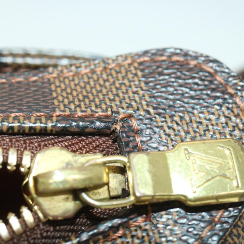 LOUIS VUITTON Damier Ebene Geronimos Shoulder Bag - Logoexplore - Image 10