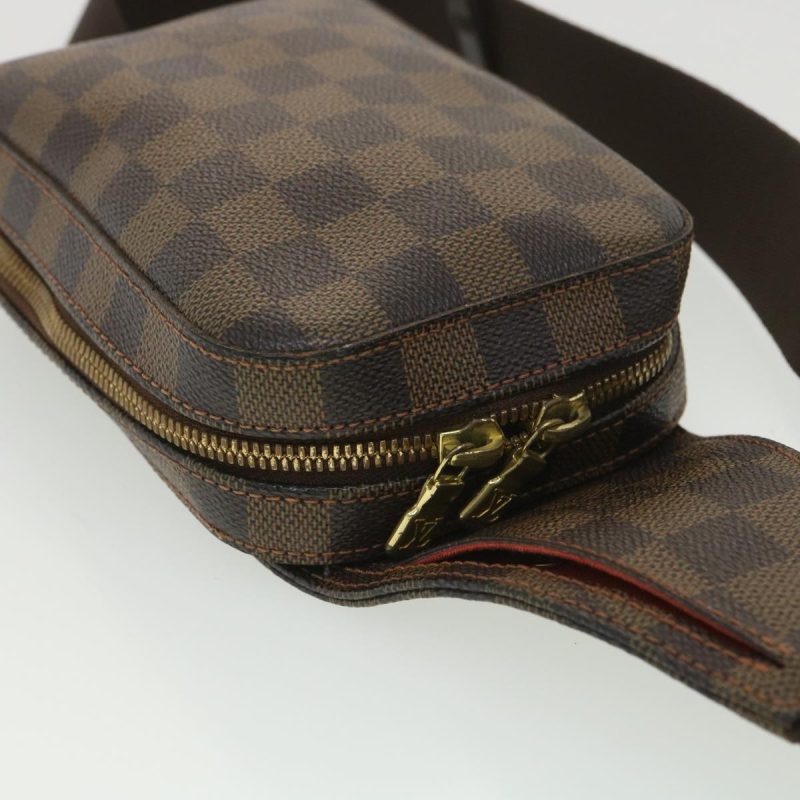 LOUIS VUITTON Damier Ebene Geronimos Shoulder Bag - Logoexplore - Image 6