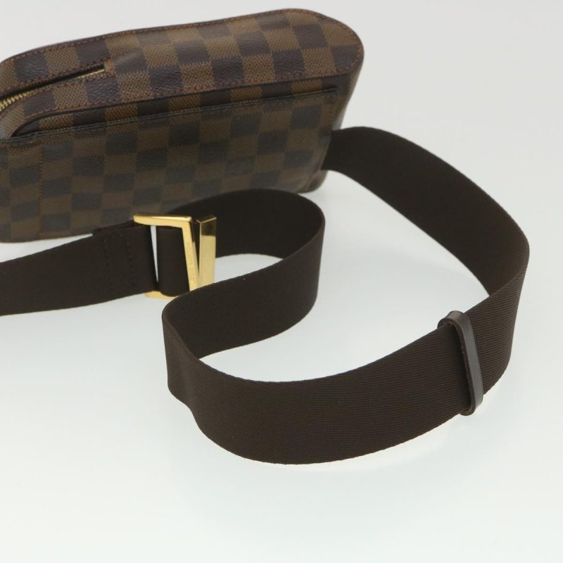 LOUIS VUITTON Damier Ebene Geronimos Shoulder Bag - Logoexplore - Image 7