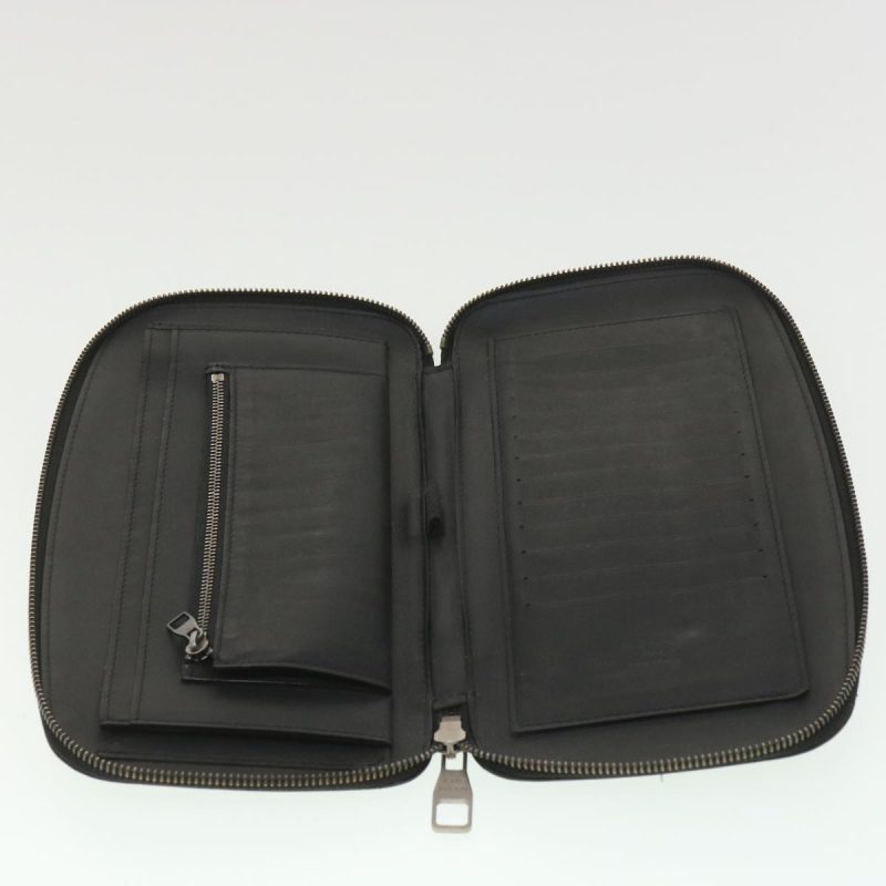 LOUIS VUITTON Damier Infini Atoll Travel Case Onyx N41380 LV 38197 - Logoexplore - Image 9