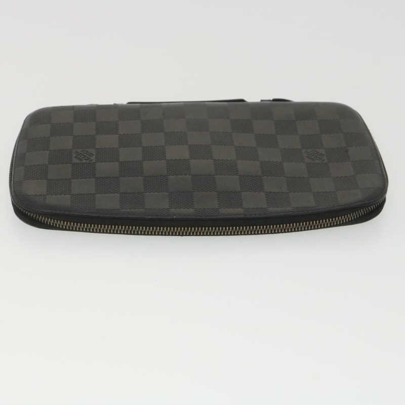 LOUIS VUITTON Damier Infini Atoll Travel Case Onyx N41380 LV 38197 - Logoexplore - Image 5
