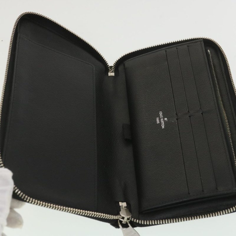 LOUIS VUITTON Damier Graphite Zippy Organizer Long Wallet N63077 LV 38242 - Logoexplore - Image 9