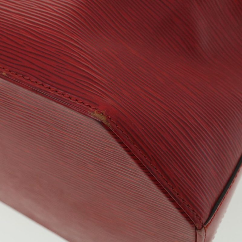 LOUIS VUITTON Epi Sac Depaule PM Shoulder Bag Red M80207 LV 38365 - Logoexplore - Image 8
