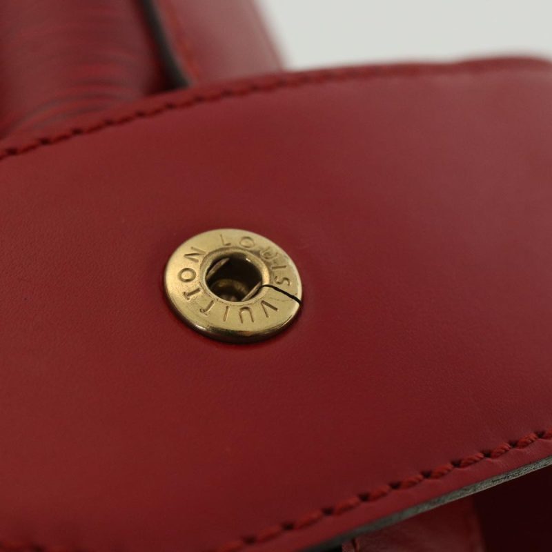 LOUIS VUITTON Epi Sac Depaule PM Shoulder Bag Red M80207 LV 38365 - Logoexplore - Image 9