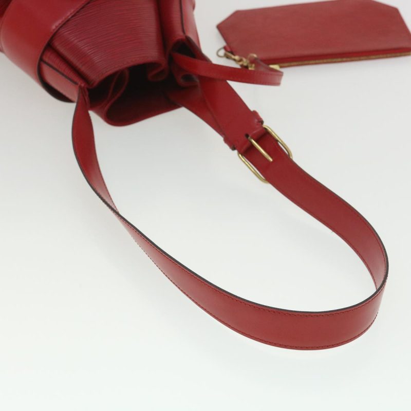 LOUIS VUITTON Epi Sac Depaule PM Shoulder Bag Red M80207 LV 38365 - Logoexplore - Image 7