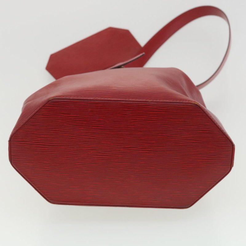 LOUIS VUITTON Epi Sac Depaule PM Shoulder Bag Red M80207 LV 38365 - Logoexplore - Image 5