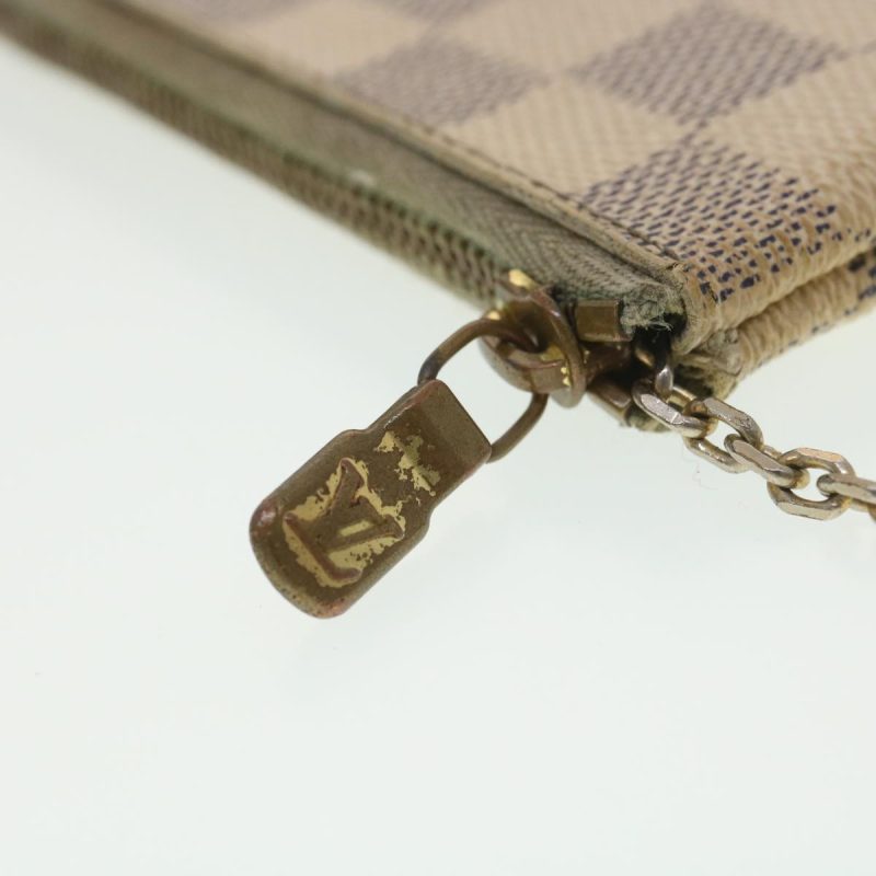 LOUIS VUITTON Damier Azur Pochette Cles Coin Purse N62659 38411 - Logoexplore - Image 9