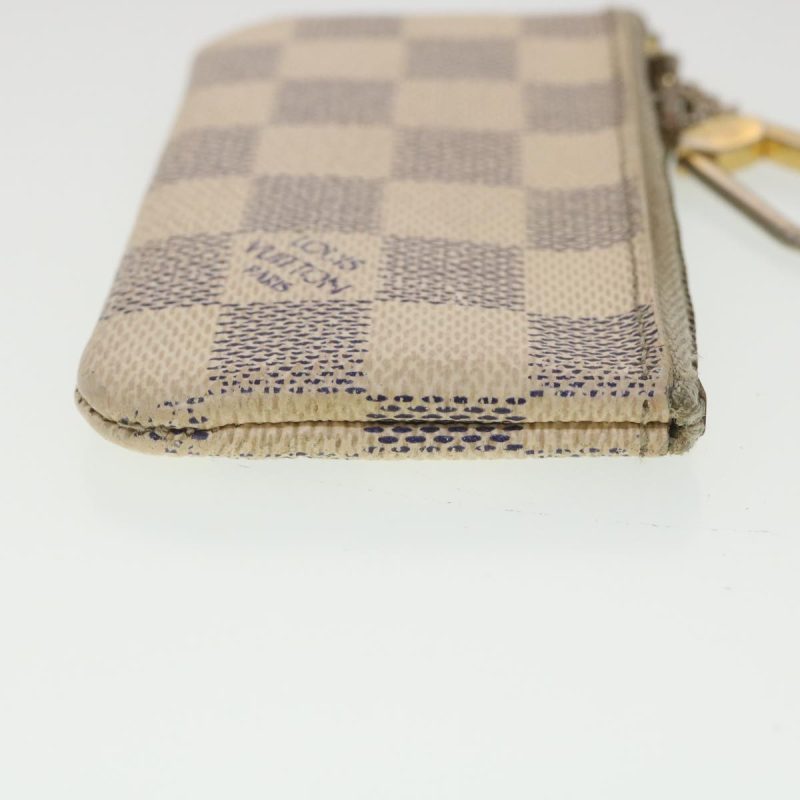 LOUIS VUITTON Damier Azur Pochette Cles Coin Purse N62659 38411 - Logoexplore - Image 3