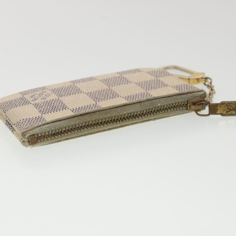 LOUIS VUITTON Damier Azur Pochette Cles Coin Purse N62659 38411 - Logoexplore - Image 6