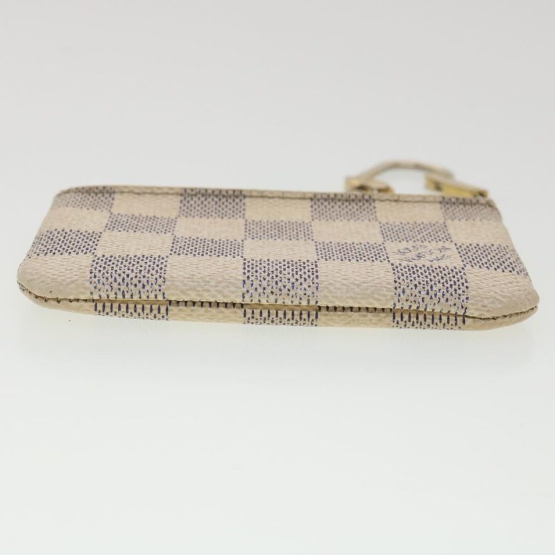 LOUIS VUITTON Damier Azur Pochette Cles Coin Purse N62659 38411 - Logoexplore - Image 5