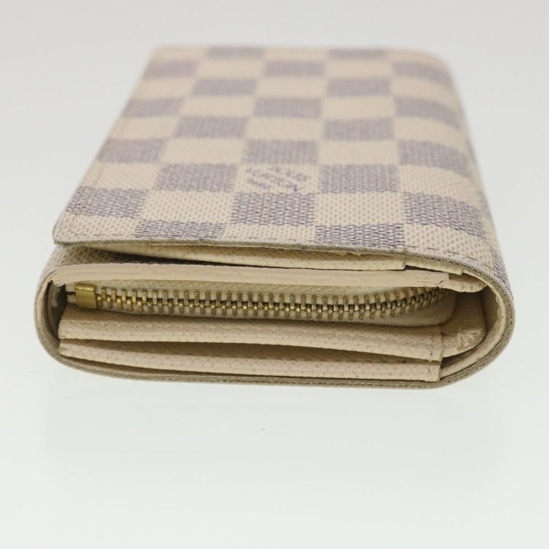 LOUIS VUITTON Damier Azur Porte Monnaie Billets Tresol Wallet N61744 38421 - Logoexplore - Image 3